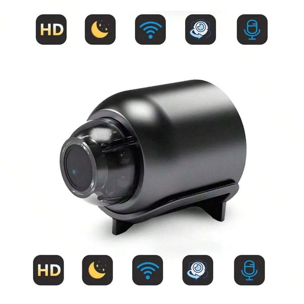 Hidden Camera 1080P Wifi, Mini Camera with Motion Detection APP Control, Small Wireless Nanny Cam for Home Security Monitoring