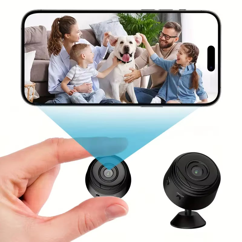 Hidden Camera 1080P Wifi, Mini Camera with Motion Detection APP Control, Small Wireless Nanny Cam for Home Security Monitoring